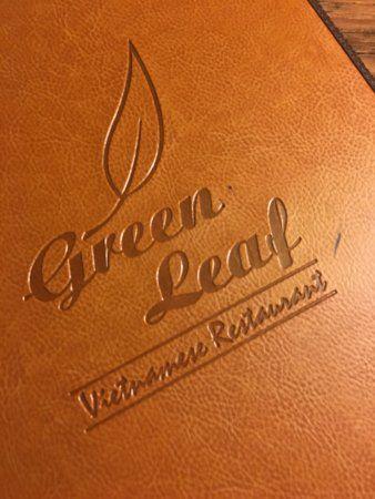 Orange with Green Leaf Logo - Green Leaf Vietnamese Restaurant, Seattle - 13200 Aurora Ave N ...