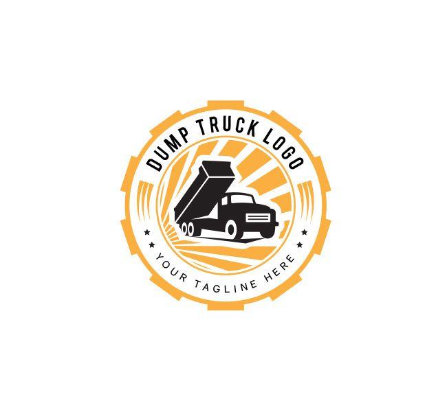 Dump Truck Logo - Dump Truck Logo & Business Card Template - The Design Love