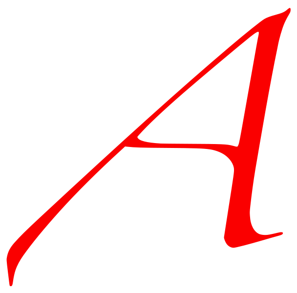 Red a Logo - Iconic Logo - TV Tropes