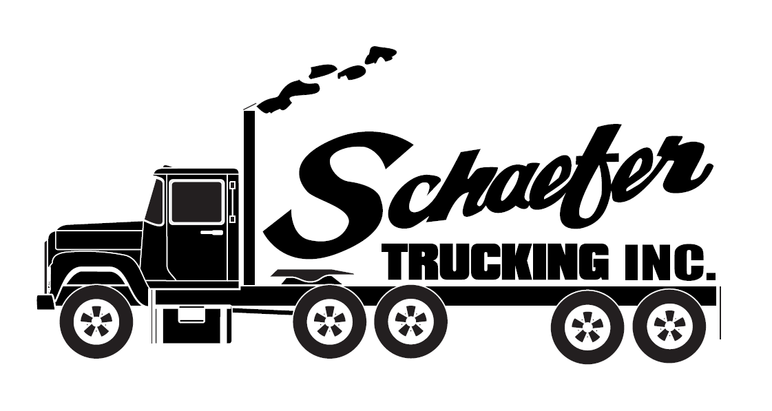 Dump Truck Logo - Schaefer Trucking. Dump Truck Hauling. Columbia, IL