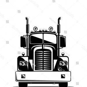 Dump Truck Logo - Yellow Dump Truck With Big Empty Body And Small Vector