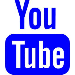 YouTube Blue Logo - Blue youtube icon blue site logo icons