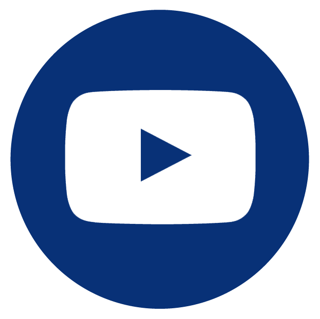 YouTube Blue Logo - youtube social icon logo - Day Air Credit Union