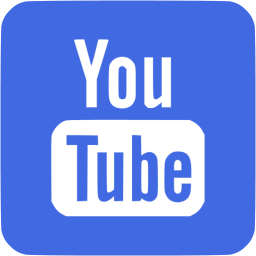 YouTube Blue Logo - Royal blue youtube 3 icon royal blue site logo icons
