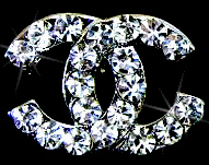 Coco Chanel Logo Diamonds