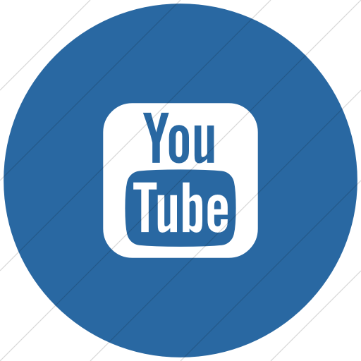 YouTube Blue Logo - Free Blue Youtube Icon 281854. Download Blue Youtube Icon