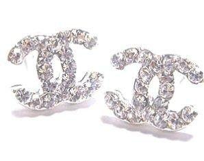 Diamond Chanel Logo - Chanel diamond earings<3. Jewelry. Chanel earrings, Chanel, Jewelry