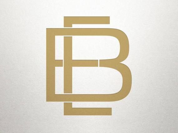 EB Logo - Initial Logo Design EB BE Initial Logo Digital | Etsy