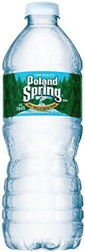Polar Spring Water Logo - Poland Spring Bottled Water, 16.9 oz, 35 Count: Kitchen