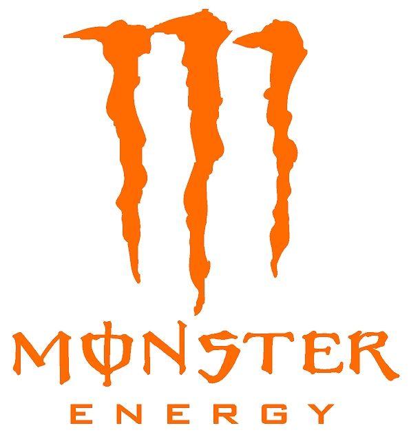 Orange Monster Logo - Free Monster Energy Stencil, Download Free Clip Art, Free Clip Art