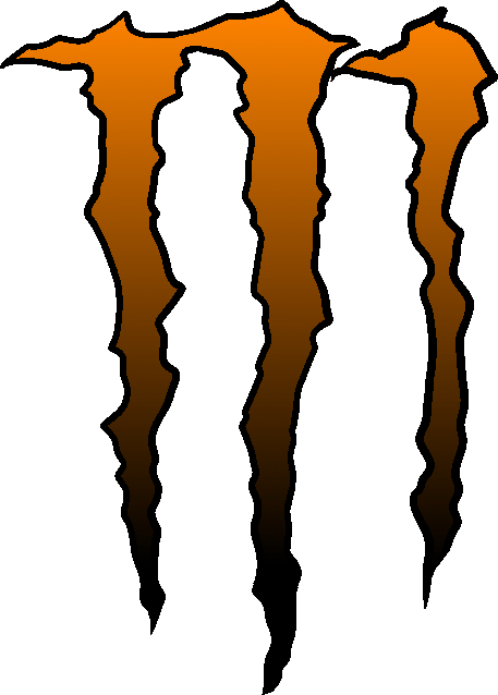 Orange Monster Logo - Orange-Black Monster Logo by KoRn-sTaR60291 on DeviantArt