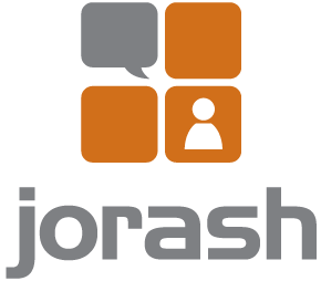 White and Orange J Logo - JORASH – JORASH