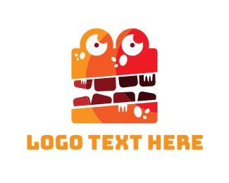 Orange Monster Logo - Monster Logo Maker | Create A Monster Logo | Page 3 | BrandCrowd