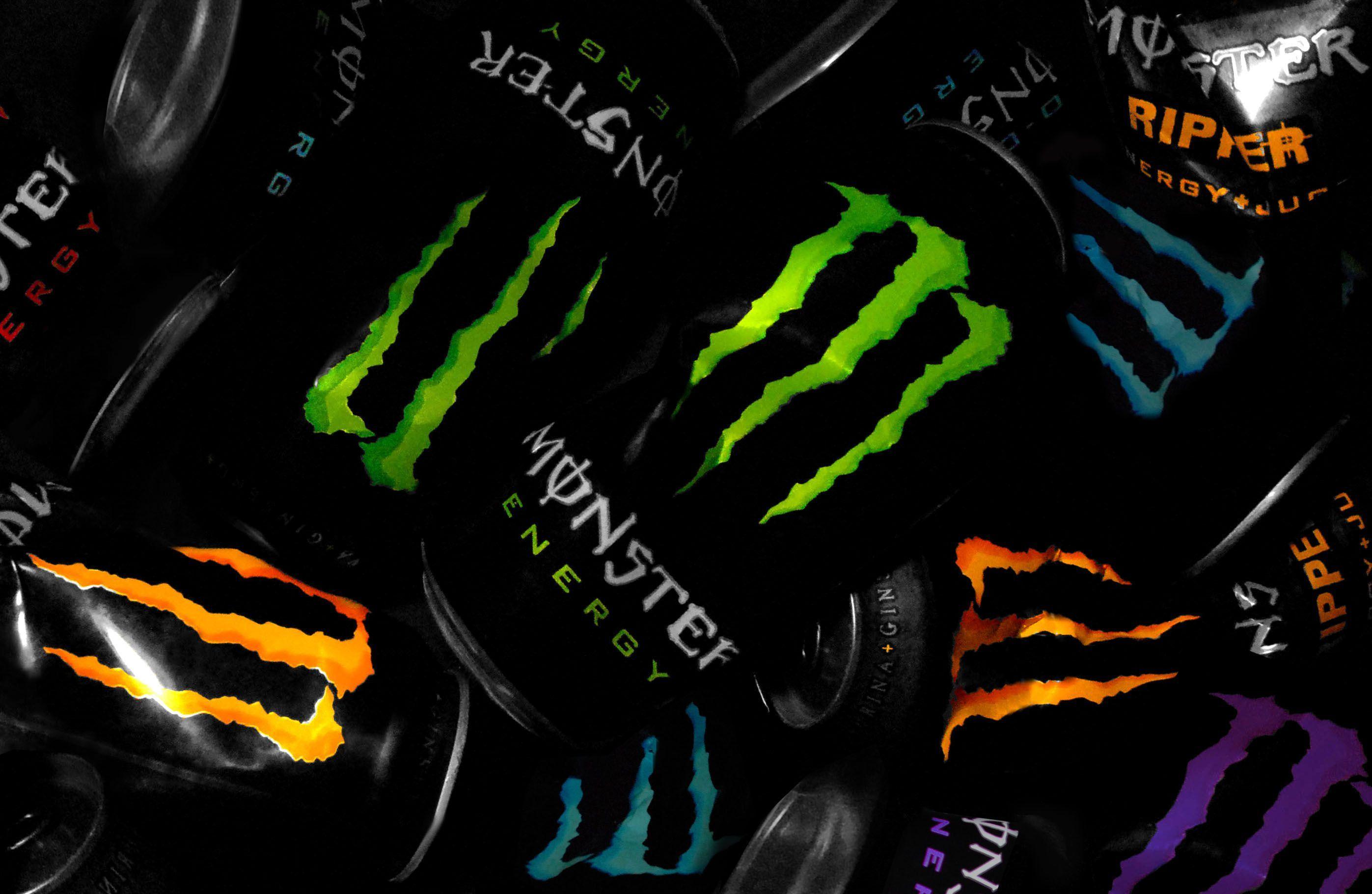 Orange Monster Logo - Monster Energy Wallpapers HD - Wallpaper Cave
