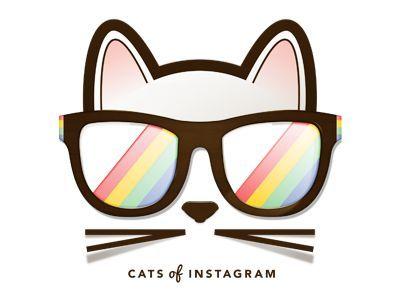 Anime Instagram Logo - Cats of Instagram logo. Logos. Instagram logo, Logos, Cats