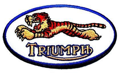 Triumph Tiger Logo - Amazon.com: Triumph tiger Motorcycles Racing Vintage Racer Classic ...