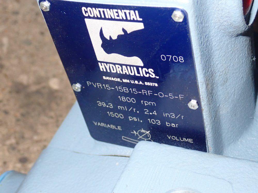 Continental Hydraulic Logo - CONTINENTAL HYDRAULICS Used N A