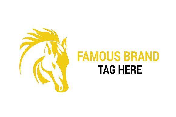 Horse Head Logo - Horse Head Logo ~ Logo Templates ~ Creative Market