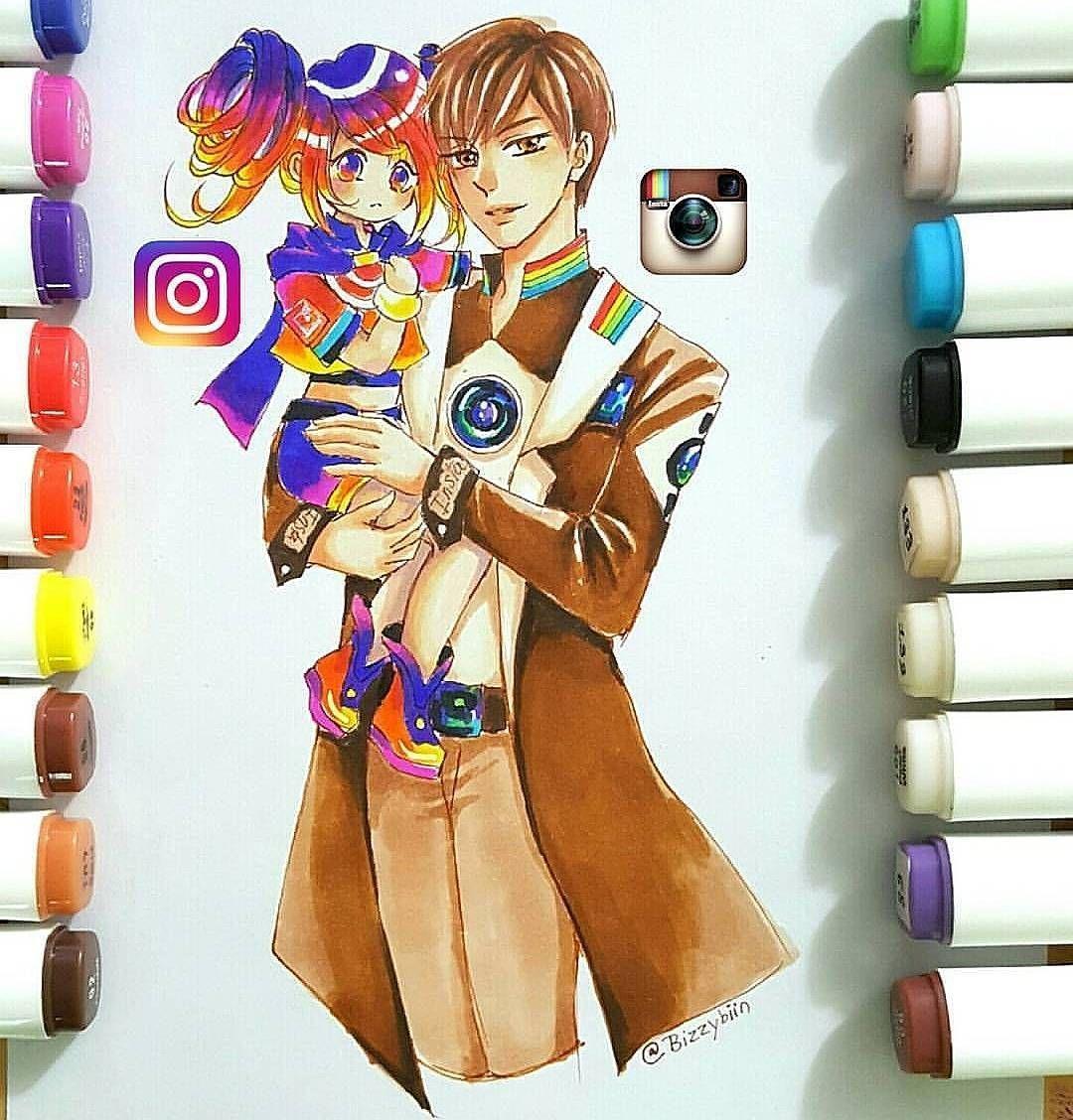 Anime Instagram Logo - Daily Art • Fotos e vídeos do Instagram. Manga art