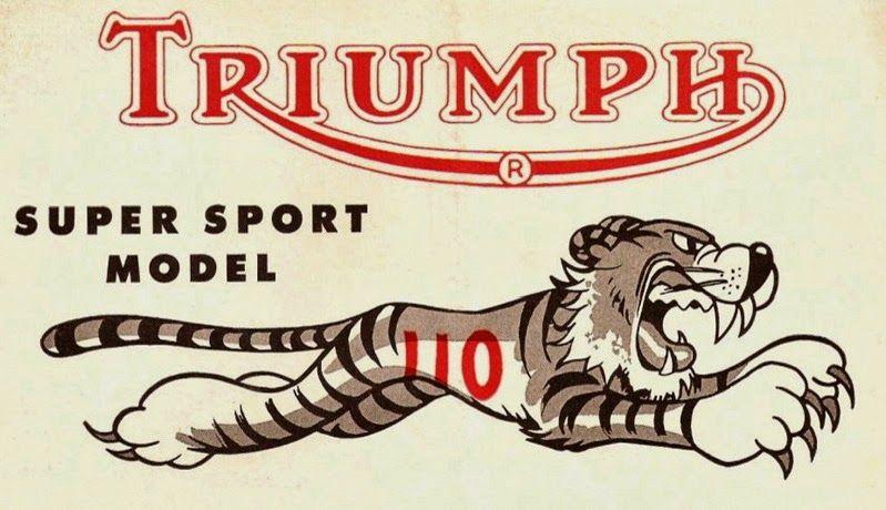 Triumph Tiger Logo - MC Art Motorcycle Art: Theme Bikes, Flying Tigers, Shark Mouths