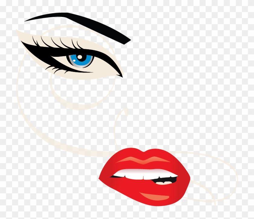 Makeup Clip Art Logo - Cosmetics Make Up Artist Logo Fashion Eye Shadow Logo