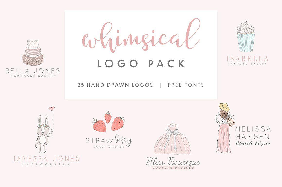 Whimsical Logo - Whimsical Logo Pack ~ Logo Templates ~ Creative Market