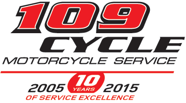 Motorcycle Service Logo - 109 Cycle Motorcycle Service – 10 Years of Service Excellence!