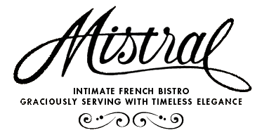 French Bistro Logo - Mistral Sherman Oaks – Intimate French Bistro