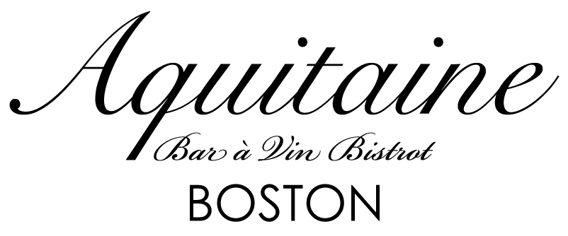 French Bistro Logo - Boston South End French Restaurant & Bar | Aquitaine Boston