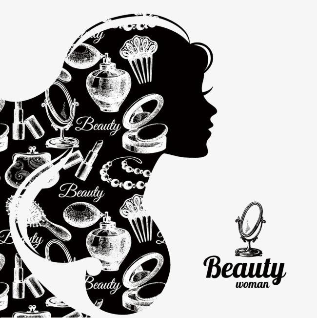 Makeup Clip Art Logo - Logo Creative Makeup, Logo Clipart, Makeup Clipart, Make Up PNG ...