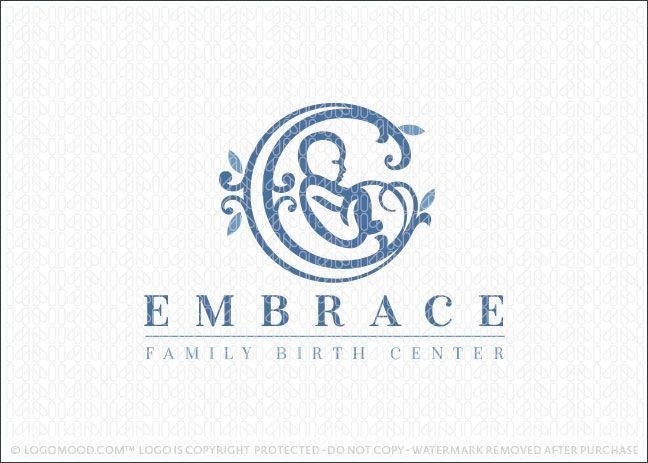 Whimsical Logo - Embrace Birth Center | office | Pinterest | Medical logo, Logos and ...