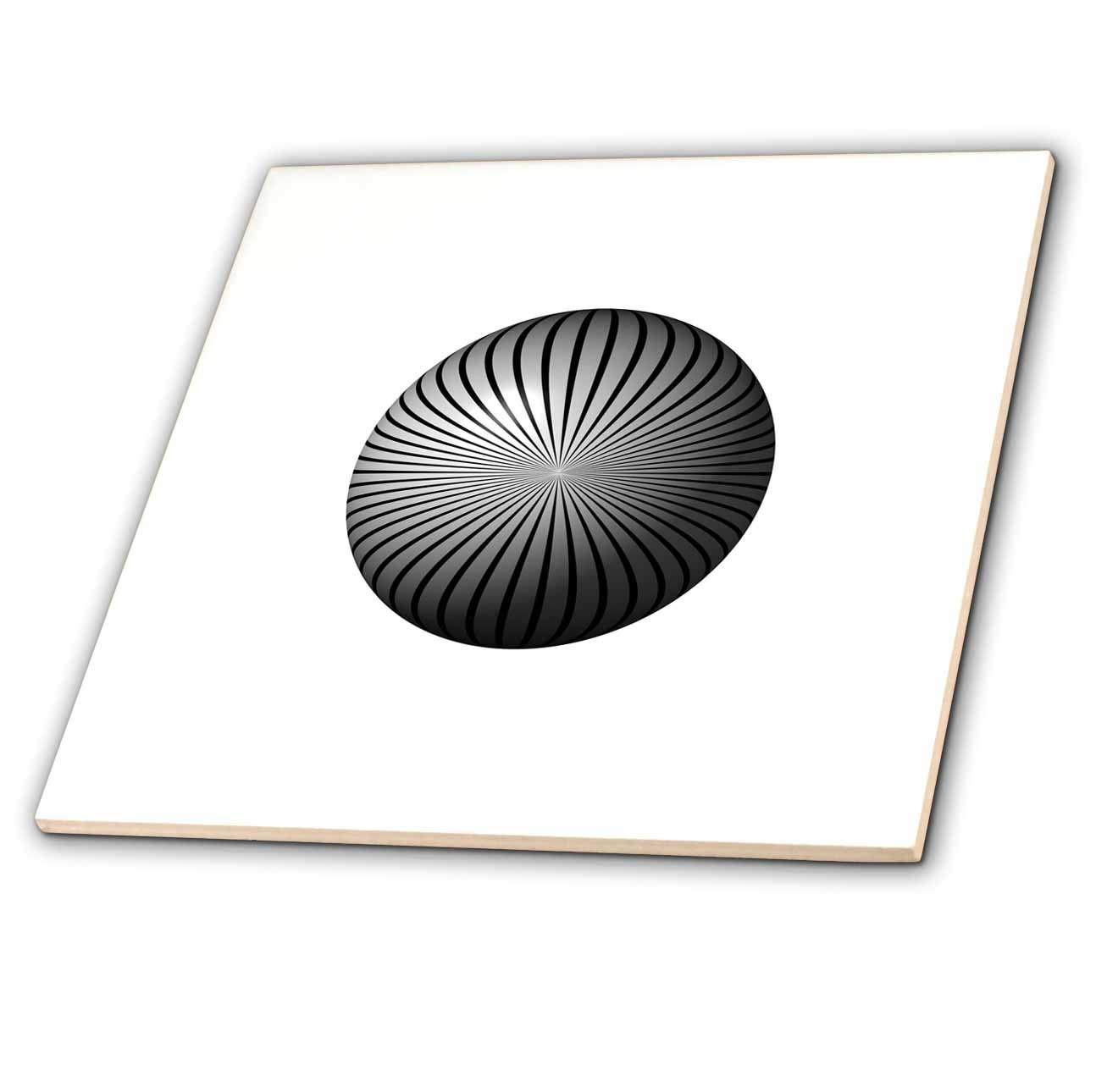Tile Globe Logo - Amazon.com: 3dRose Henrik Lehnerer Designs - Illustrations - Black ...