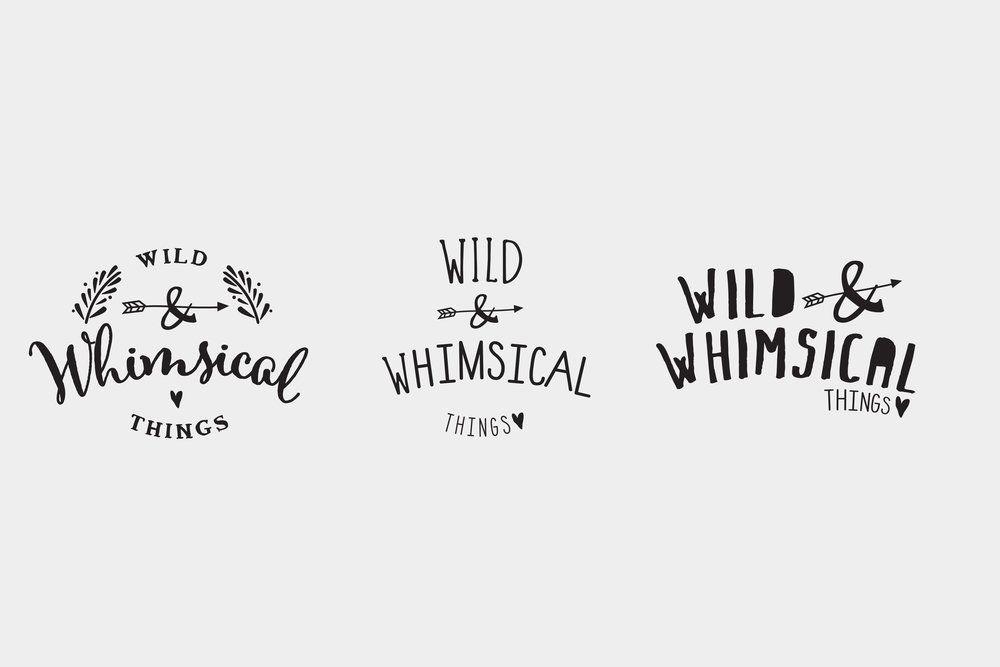 Whimsical Logo - Wild & Whimsical Things — ALISON RANGOTT