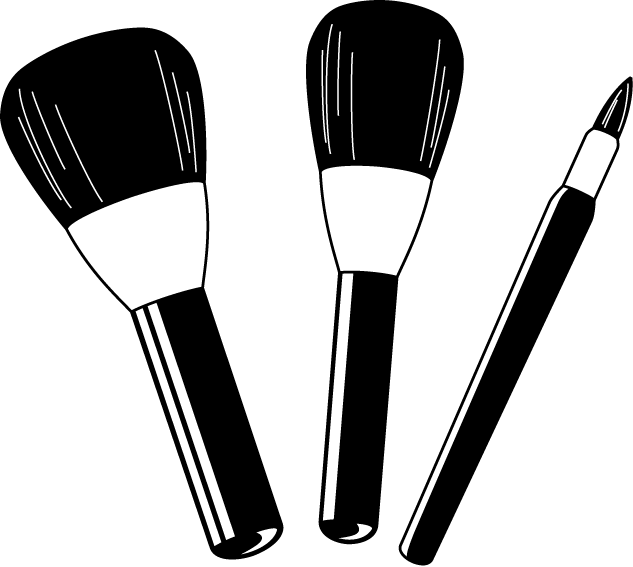 Makeup Clip Art Logo - Mac Cosmetics Black And White Logo Png Images