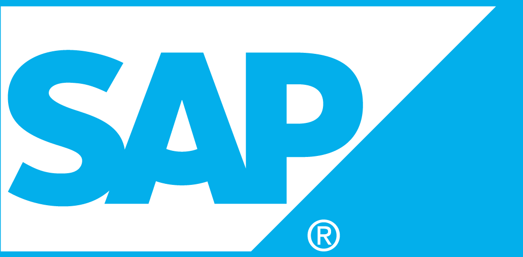 White Sap Logo - SAP
