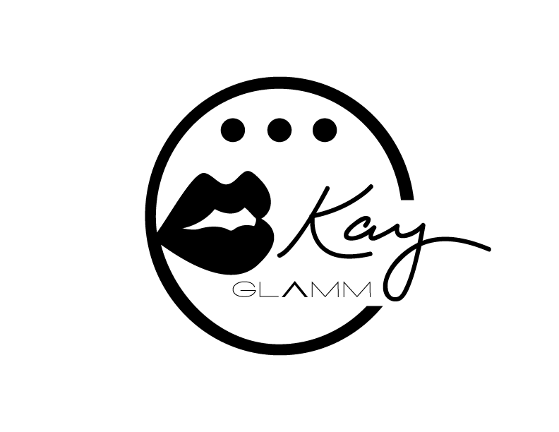 Makeup Clip Art Logo - Kay Glamm Makeup Artist Logo