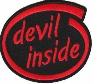 Evil Inside Intel Logo - DEVIL INSIDE FUN INTEL Embroidered EVIL MC Motorcycle Biker Vest ...