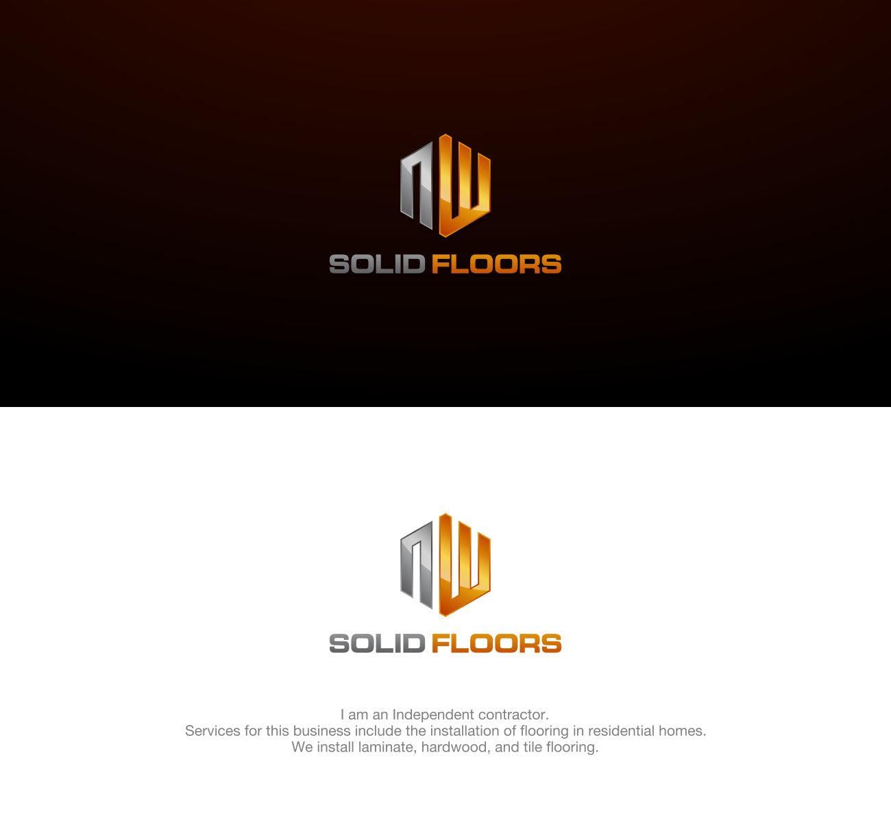 NW Logo - Modern Logo Designs. Flooring Logo Design Project for NW Solid