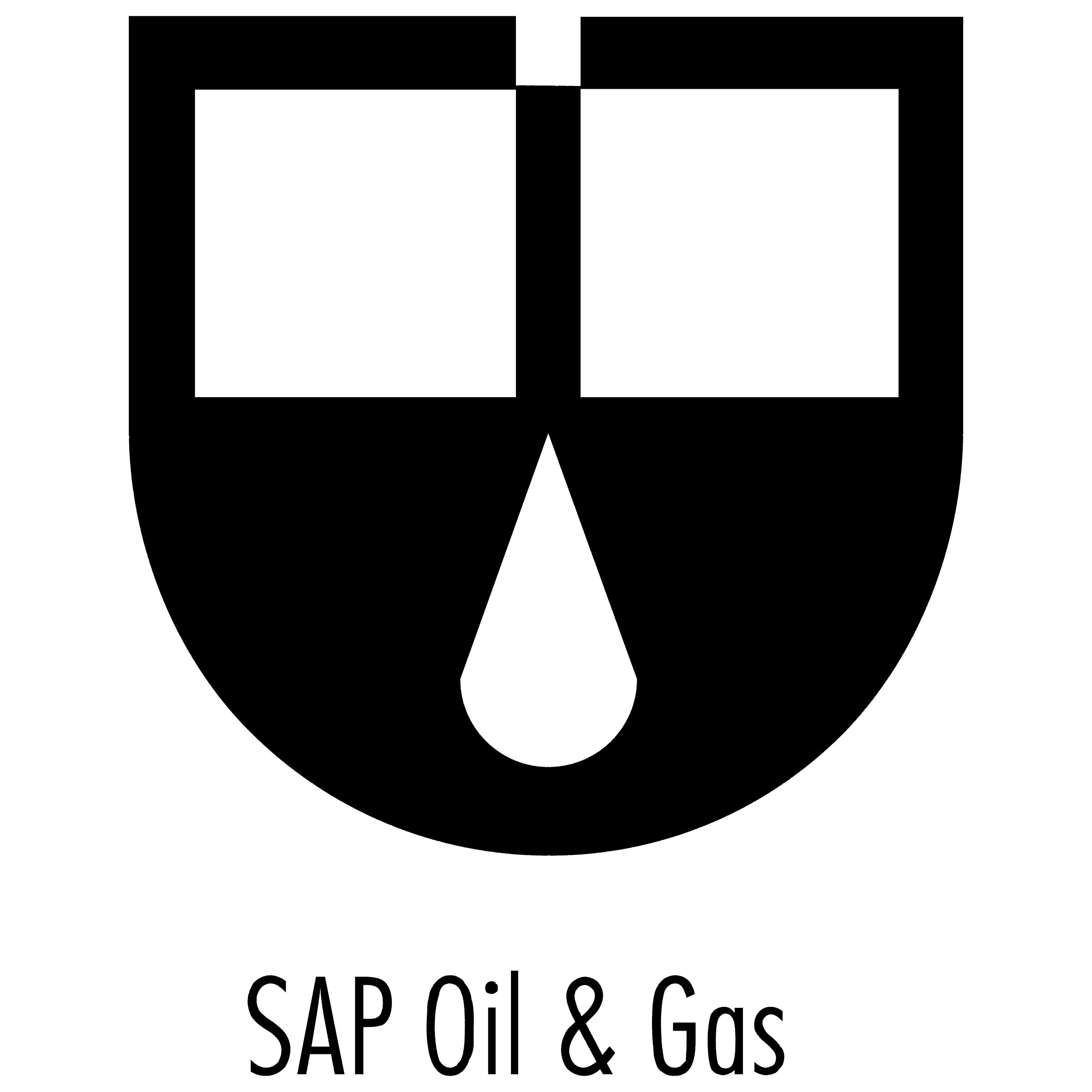 White Sap Logo - SAP Oil & Gas Logo PNG Transparent & SVG Vector - Freebie Supply
