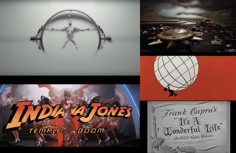 Red and Yellow with the Rock Restaurant in Title Logo - 10 Best Opening Title Sequence Styles - TV and Film