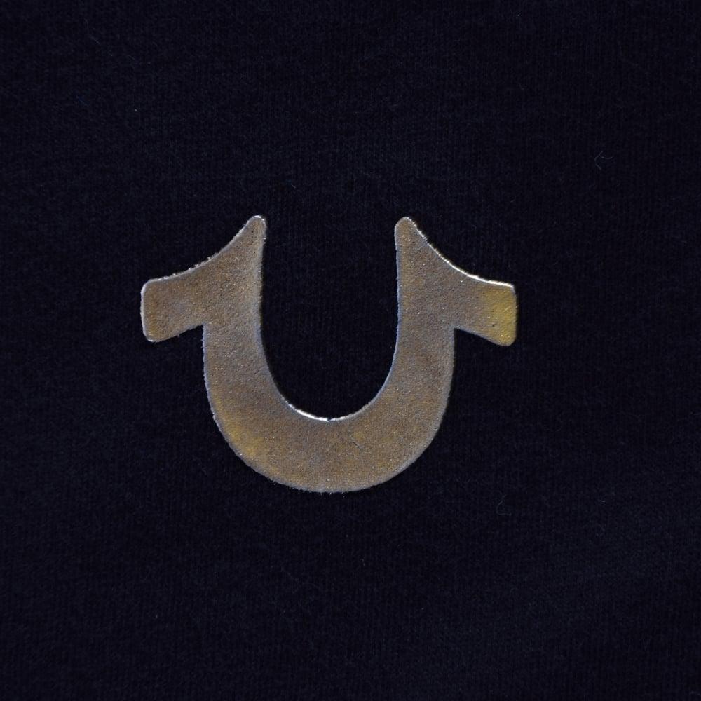 Gold Brand Logo - TRUE RELIGION JUNIOR True Religion Junior Black & Gold Brand Logo T