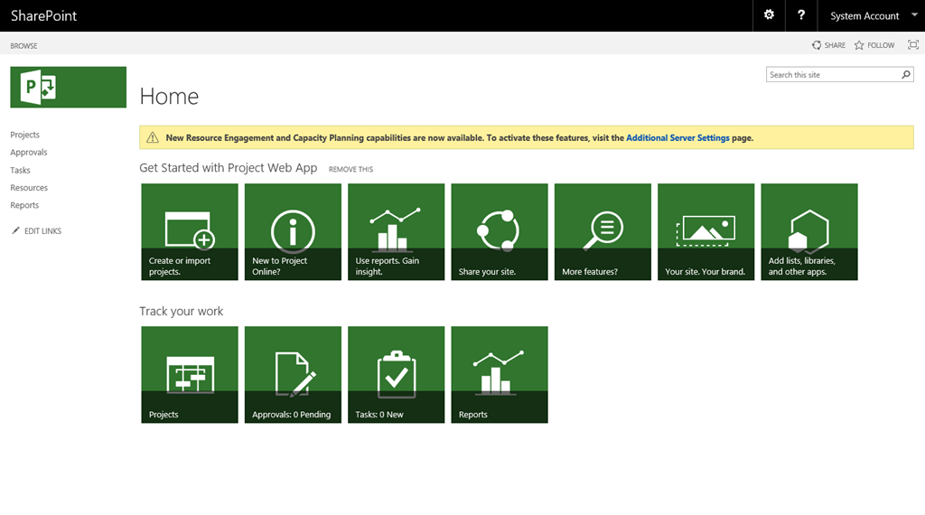 Project Server Logo - Project Server 2016