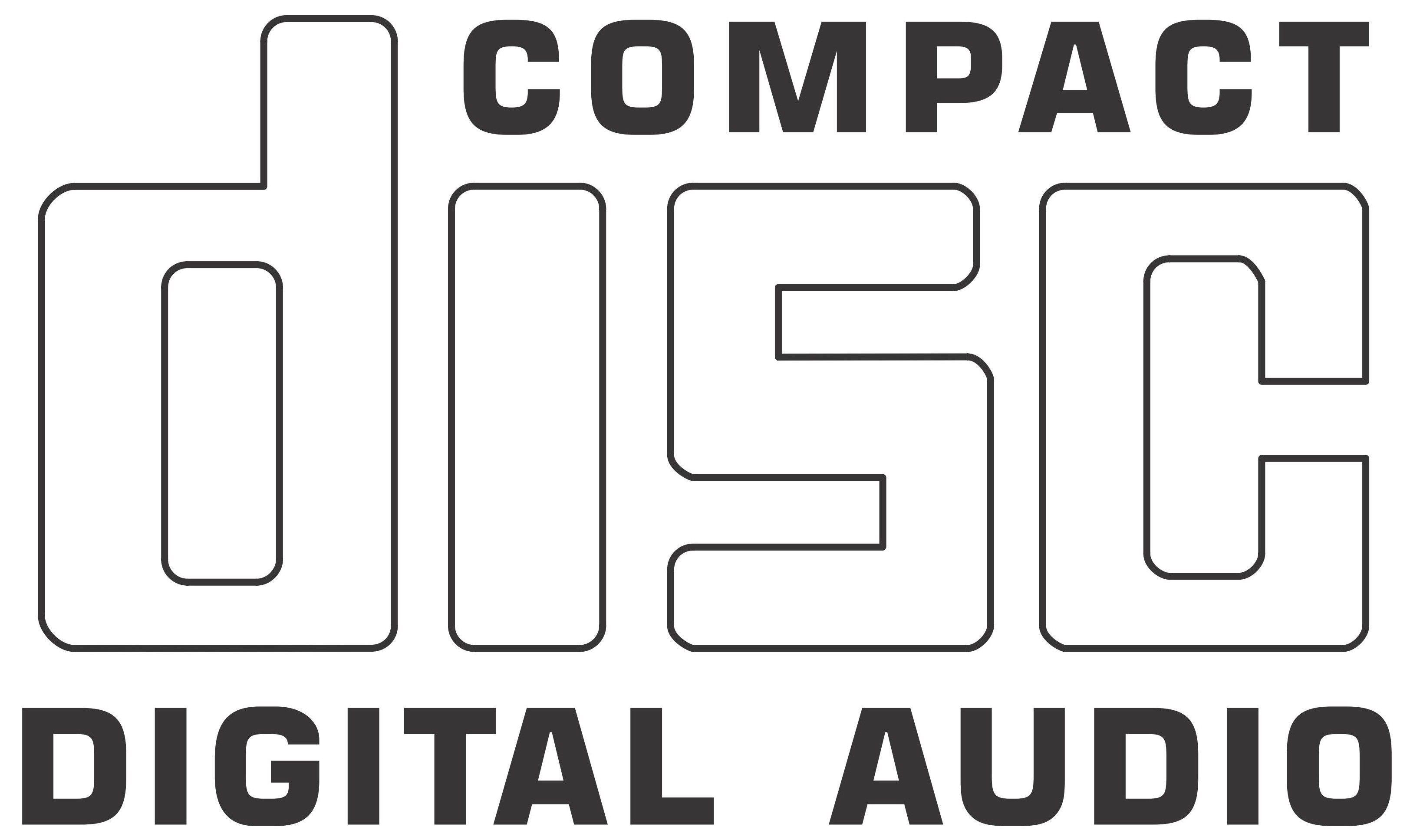 Compact Disc Logo - CD-Audio Logo [Compact Disc Digital Audio] | Carl Brooks | Logos, Cd ...