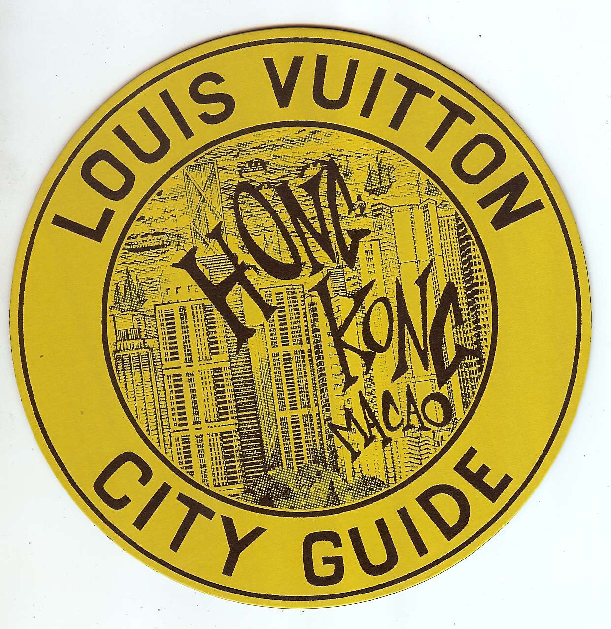 LV Circle Logo - The Louis Vuitton City Guide to Hong Kong & Macau. On Hollywood Road