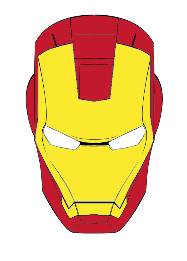 Iron Face Logo - Iron man Logos