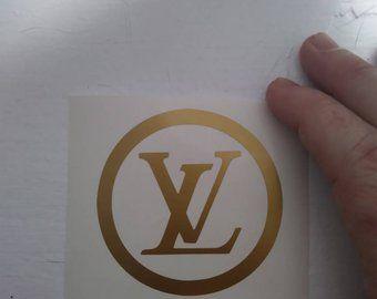 LV Circle Logo - Louis vuitton checkbook | Etsy AU