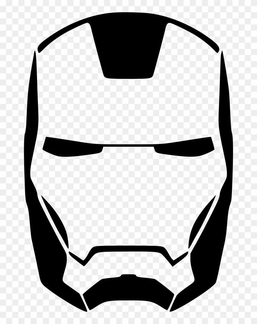 Iron Face Logo - Iron Man Skin Face Comments Man Face Drawing