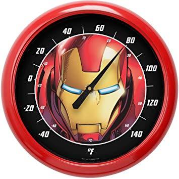 Iron Face Logo - Buy NJ Croce Iron Man Face Logo 10 Inch Outdoor Thermometer Online ...