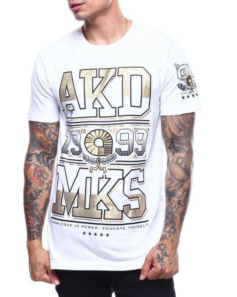 Akademiks Logo - Buy AKDMKS Foil Logo Tee Men's Shirts from Akademiks. Find Akademiks ...