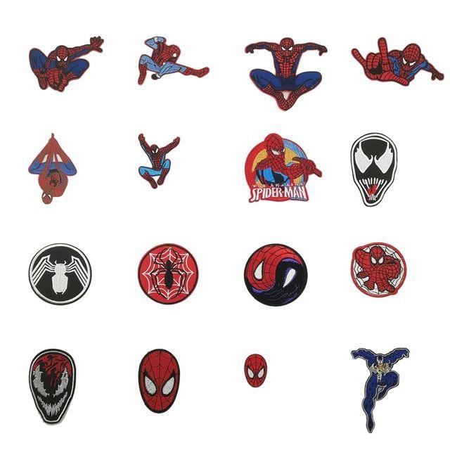 Iron Face Logo - UMPING MR SPIDER Spiderman Small Face Venom's Logo Venom Face ...